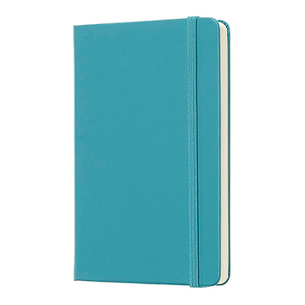  «Блокнот Moleskine Classic маленький нелинованный океанский синий (QP012B35)», бренда Moleskine - фото №3 - миниатюра