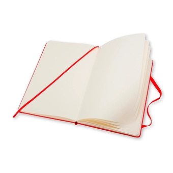  «Блокнот Moleskine Classic маленький нелинованный красный (QP012F2)», бренда Moleskine - фото №2 - миниатюра