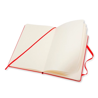  «Блокнот Moleskine Classic средний нелинованный красный (QP062F2)», бренда Moleskine - фото №3 - миниатюра