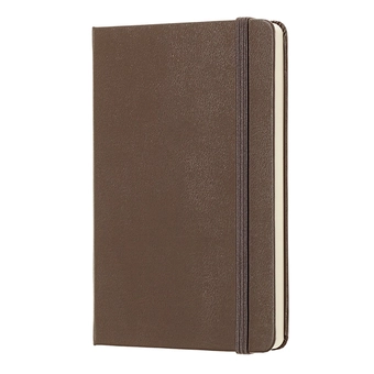 «Блокнот Moleskine Classic средний нелинованный коричневый (QP062P14)», бренда Moleskine - фото №3 - миниатюра