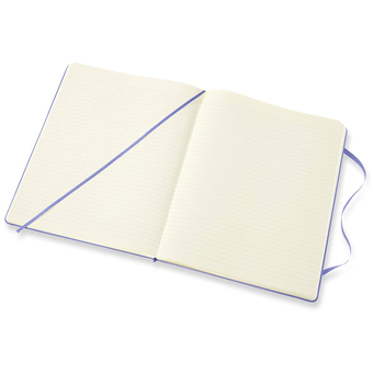  «Блокнот Moleskine Classic Большой Линейка Голубая гортензия (QP090B42)», бренда Moleskine - фото №3 - миниатюра