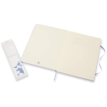  «Блокнот Moleskine Classic Большой Линейка Голубая гортензия (QP090B42)», бренда Moleskine - фото №4 - миниатюра
