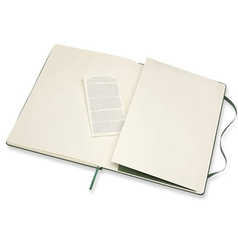  «Блокнот Moleskine Classic Нелинованный Миртовый зеленый (QP092K15)», бренда Moleskine - фото №6 - миниатюра