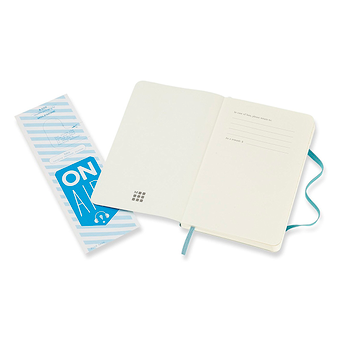  «Блокнот Moleskine Classic маленький линия океанский синий (QP611B35)», бренда Moleskine - фото №4 - миниатюра