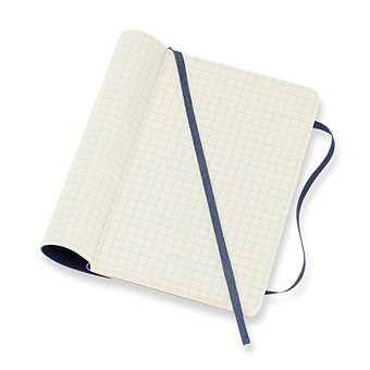  «Блокнот Moleskine Classic маленький клетка сапфир (QP612B20)», бренда Moleskine - фото №5 - миниатюра