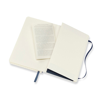  «Блокнот Moleskine Classic маленький клетка сапфир (QP612B20)», бренда Moleskine - фото №6 - миниатюра