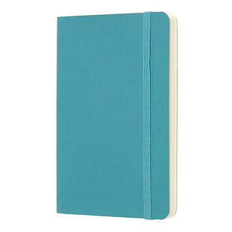  «Блокнот Moleskine Classic маленький нелинованный океанский синий (QP613B35)», бренда Moleskine - фото №3 - миниатюра