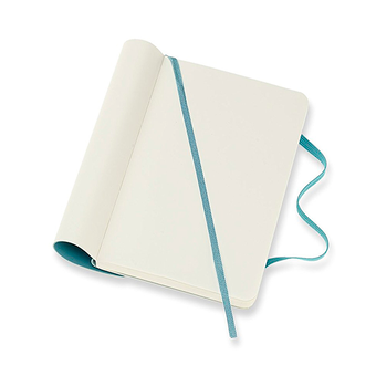  «Блокнот Moleskine Classic маленький нелинованный океанский синий (QP613B35)», бренда Moleskine - фото №5 - миниатюра