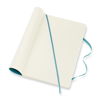 «Блокнот Moleskine Classic средний нелинованный океанский синий (QP618B35)», бренда Moleskine - фото №5 - миниатюра