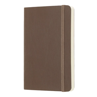  «Блокнот Moleskine Classic средний нелинованный коричневый (QP618P14)», бренда Moleskine - фото №3 - миниатюра