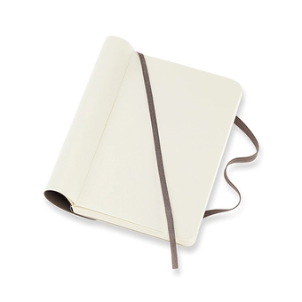  «Блокнот Moleskine Classic средний нелинованный коричневый (QP618P14)», бренда Moleskine - фото №5 - миниатюра