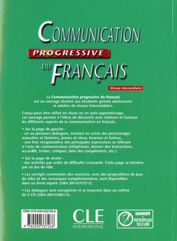 Паперова книга «Communication Progressive Du Francais: Livre Intermediaire», автор Клер Мігель - фото №2 - мініатюра