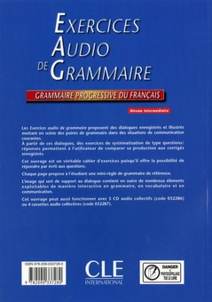 Паперова книга «Exercices Audio De Grammaire: Niveau Intermediaire: Grammaire Progressive Du Francais», автор Майя Ґреґуар - фото №2 - мініатюра