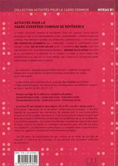 Бумажная книга «Collection Activites Pour le Cadre Commun, Niveau B1», автор Мари-Луиза Паризет - фото №2 - миниатюра
