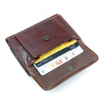 «Портмоне шкіряне коричневе Tiding Bag (R-8106Q)», бренду Tiding Bag - фото №4 - мініатюра