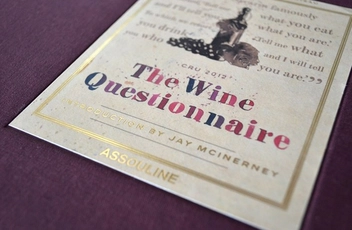 Бумажная книга «The Wine Questionnaire», автор Джей Макинерни - фото №4 - миниатюра