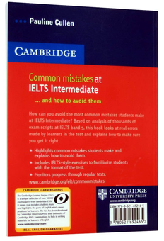 Паперова книга «Common Mistakes at IELTS Intermediate: And How to Avoid Them», автор Паулін Каллен - фото №2 - мініатюра
