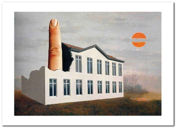 «Открытка Rene Magritte — La revelation du present (RM02)», бренда Artistic Card - фото №1 - миниатюра