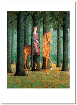 «Листівка Rene Magritte — Le Blanc-Seing (RM10)», бренду Artistic Card - фото №1 - мініатюра