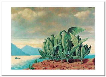 «Открытка Rene Magritte — L'Ile aux Tresors (RM17)», бренда Artistic Card - фото №1 - миниатюра