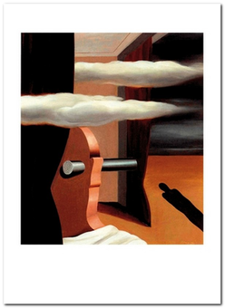 «Листівка Rene Magritte — La Catapulte du Desert (RM26)», бренду Artistic Card - фото №1 - мініатюра