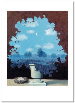 «Листівка Rene Magritte — Le Pays des Miracles (RM34)», бренду Artistic Card - фото №1 - мініатюра
