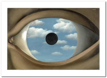 «Открытка Rene Magritte — Le Faux Miroir (RM40)», бренда Artistic Card - фото №1 - миниатюра