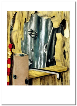  «Открытка Rene Magritte — Le Gouffre Argente (RM50)», бренда Artistic Card - фото №1 - миниатюра