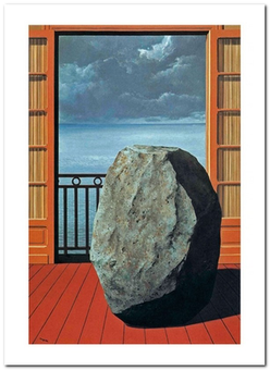 «Листівка Rene Magritte — Le Monde Invisible (RM57)», бренду Artistic Card - фото №1 - мініатюра