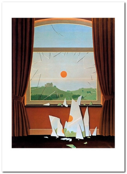 «Открытка Rene Magritte — Le Soir qui Tombe (RM60)», бренда Artistic Card - фото №1 - миниатюра