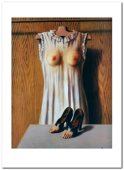 «Открытка Rene Magritte — La Philosophie Dans le Boudoir (RM65)», бренда Artistic Card - фото №1 - миниатюра