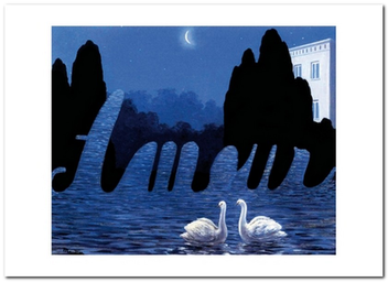 «Открытка Rene Magritte — L'Art de la Conversation (RM67)», бренда Artistic Card - фото №1 - миниатюра