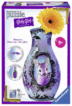  «3D Пазл Ravensburger Girly Girl Ваза Тварини (RSV-120802)», бренду Ravensburger - фото №1 - мініатюра