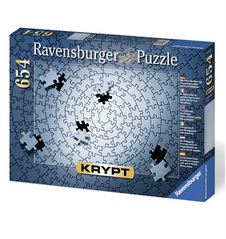  «Пазл Крипт Серебряный 654 элементов (RSV-159642)», бренда Ravensburger - фото №2 - миниатюра