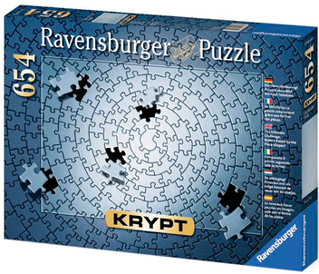  «Пазл Крипт Серебряный 654 элементов (RSV-159642)», бренда Ravensburger - фото №1 - миниатюра