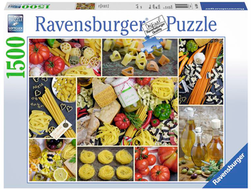  «Пазл Паста 1500 элементов Ravensburger (RSV-163304)», бренда Ravensburger - фото №1 - миниатюра