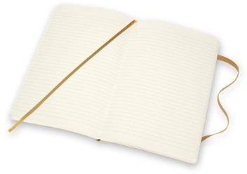  «Блокнот Moleskine Leather Линейка Янтарь (LCLH31SM17BOX)», бренда Moleskine - фото №4 - миниатюра