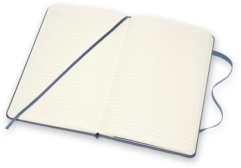  «Блокнот Moleskine Leather Линейка Синий (LCLH31HB41BOX)», бренда Moleskine - фото №4 - миниатюра