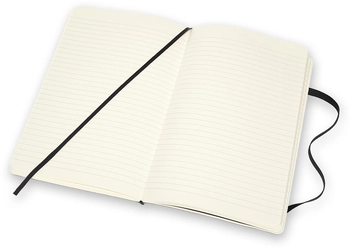  «Блокнот Moleskine Leather Линейка Черный (LCLH31SBKBOX)», бренда Moleskine - фото №4 - миниатюра