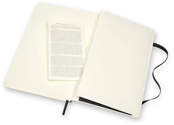  «Блокнот Moleskine Leather Линейка Черный (LCLH31SBKBOX)», бренда Moleskine - фото №5 - миниатюра
