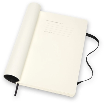  «Блокнот Moleskine Leather Линейка Черный (LCLH31SBKBOX)», бренда Moleskine - фото №3 - миниатюра