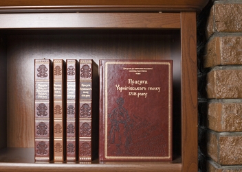 Бумажная книга «Чернігівська переписна книга 1666 року (подарункова оправа)», авторов Игорь Ситий, Сергей Горобец - фото №9 - миниатюра