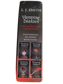 Паперова книга «The Vampire Diaries Series 1 Collection 4 Books Bundle Box Set By L J Smith ( The Awakening, The Struggle, The Fury, The Reunion) », автор Ліза Джейн Сміт - фото №3 - мініатюра