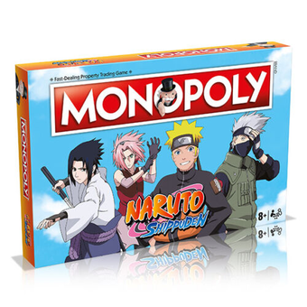 «Настільна гра Naruto Monopoly Board Game», брендов Winning Moves, Hasbro - фото №2 - миниатюра