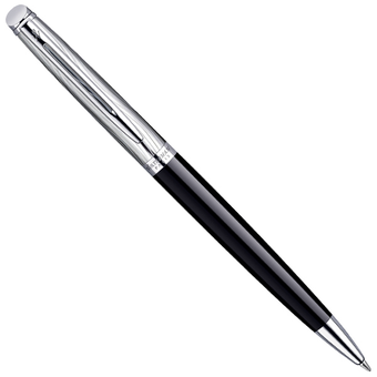  «Шариковая ручка Waterman Hemisphere Deluxe Black CT (22 066)», бренда Waterman - фото №1 - миниатюра
