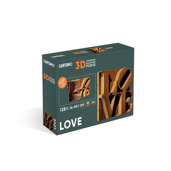  «Картонний конструктор Cartonic 3D Puzzle Love», бренда Cartonic - фото №2 - миниатюра