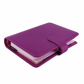  «Органайзер Filofax Saffiano Personal Raspberry (18-022453)», бренда Filofax - фото №3 - миниатюра
