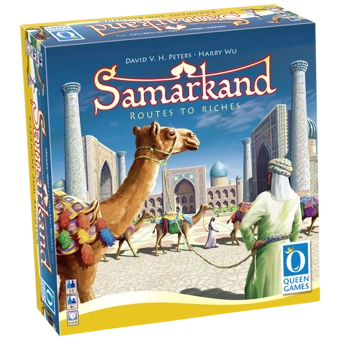  «Настольная игра Queen Games Samarkand (16019)», бренда Queen Games - фото №2 - миниатюра