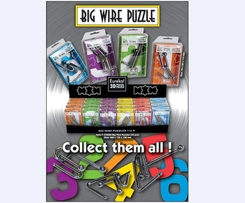 «Головоломка Eureka 3D Puzzle Big Wire 1 (473231)», бренда Eureka 3D Puzzle - фото №5 - миниатюра