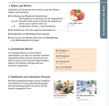 Бумажная книга «Das Bildwörterbuch Deutsch als Fremdsprache. Für Alltag und Arbeit: 3500 Bilder und 6000 Wörter» - фото №2 - миниатюра